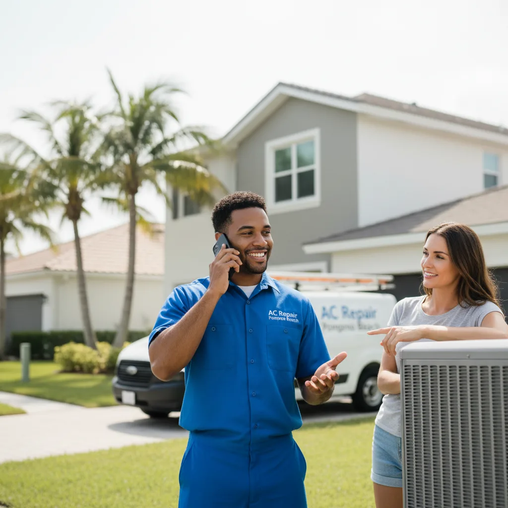 AC Repair Pompano Beach customer support in Suitland